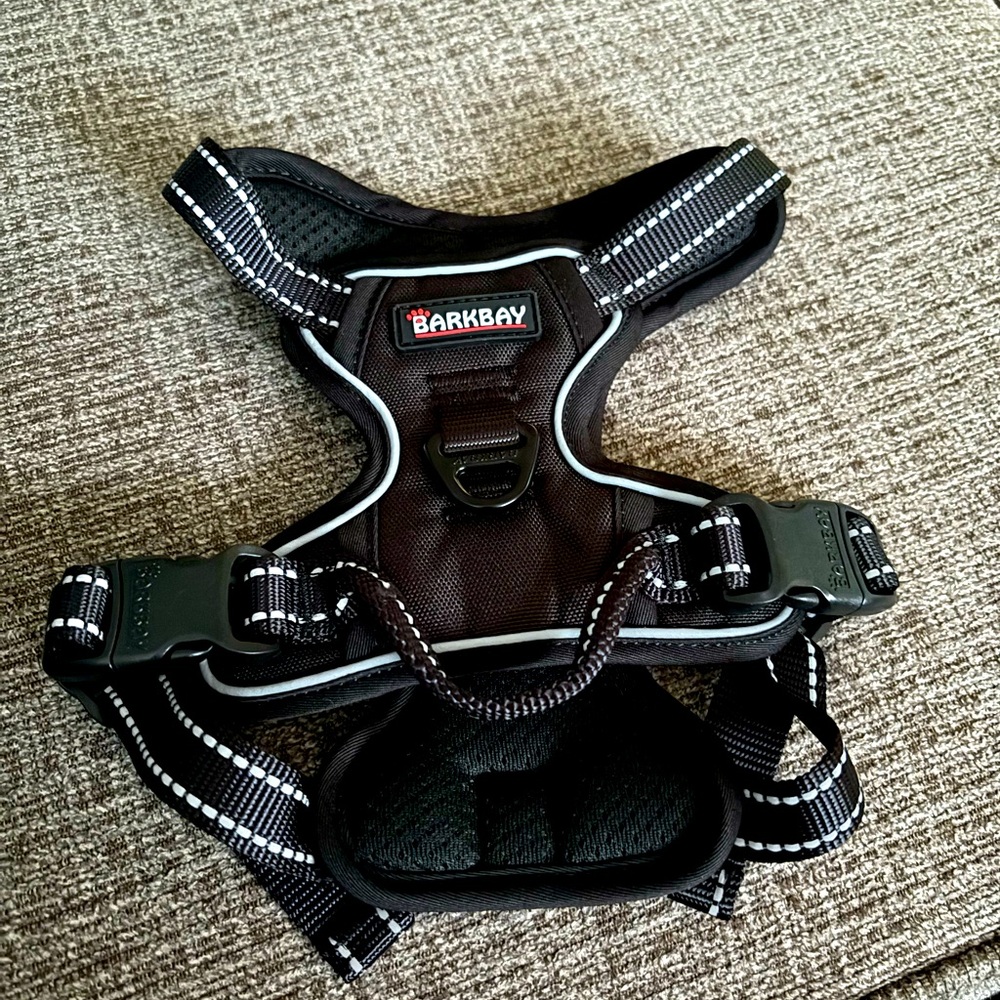 NWOT small dog harness black